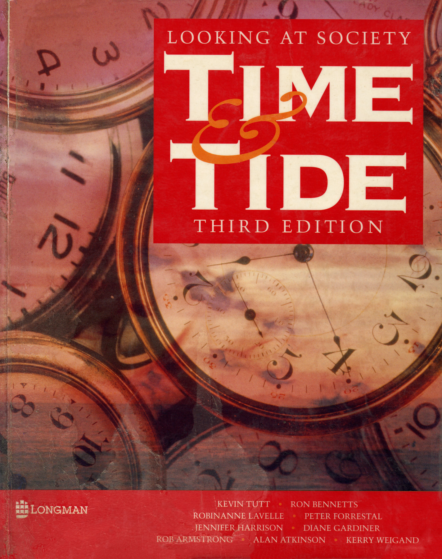 Looking at Society: Time & Tide textbook cover scan.